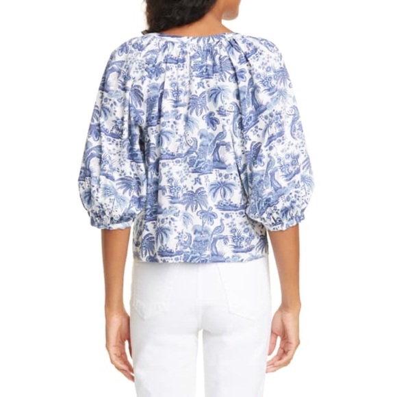 Staud Dill toile Blouse - Picture 7 of 15